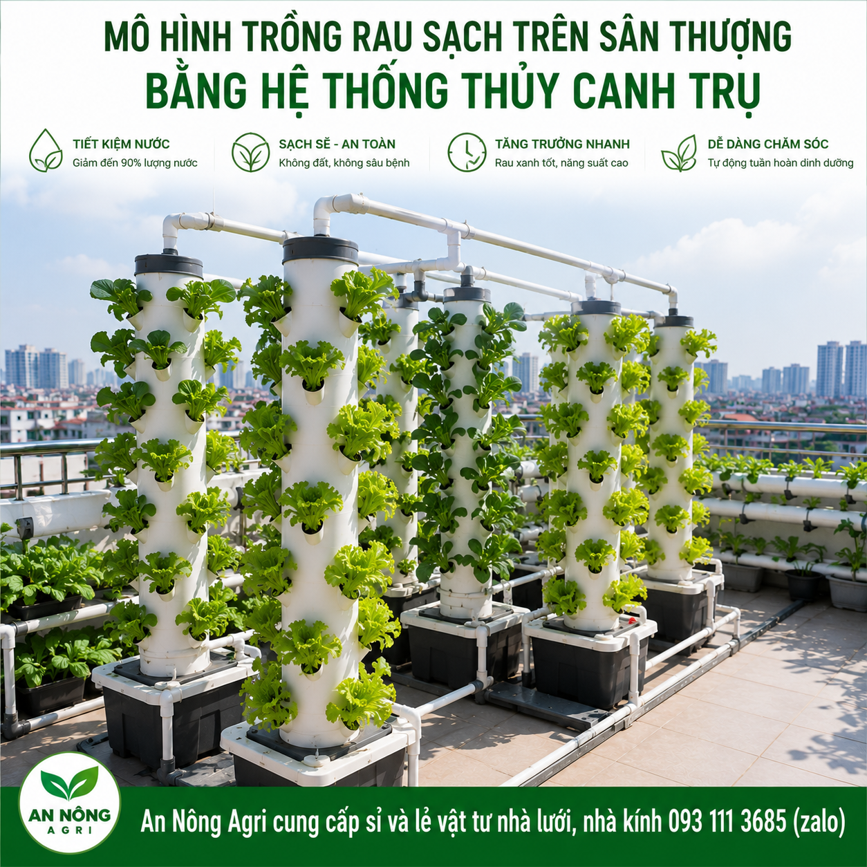 trồng-rau-sạch-trên-sân-thượng-bằng-trụ-thủy-canh-an-nong-agri