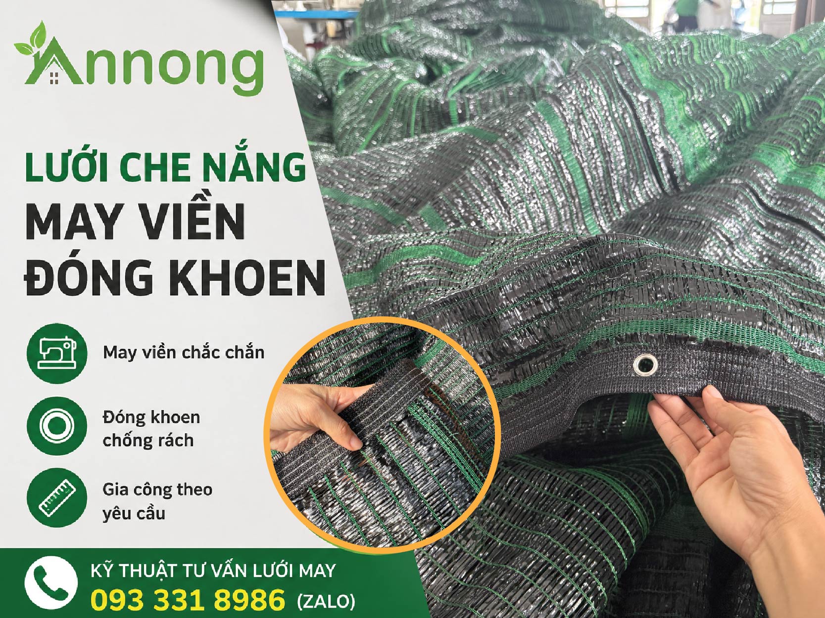 Giá lưới Thái Lan và chi phí gia công